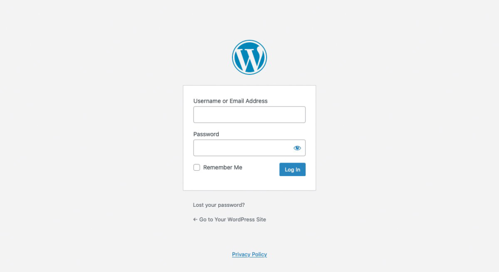 WordpressLogin